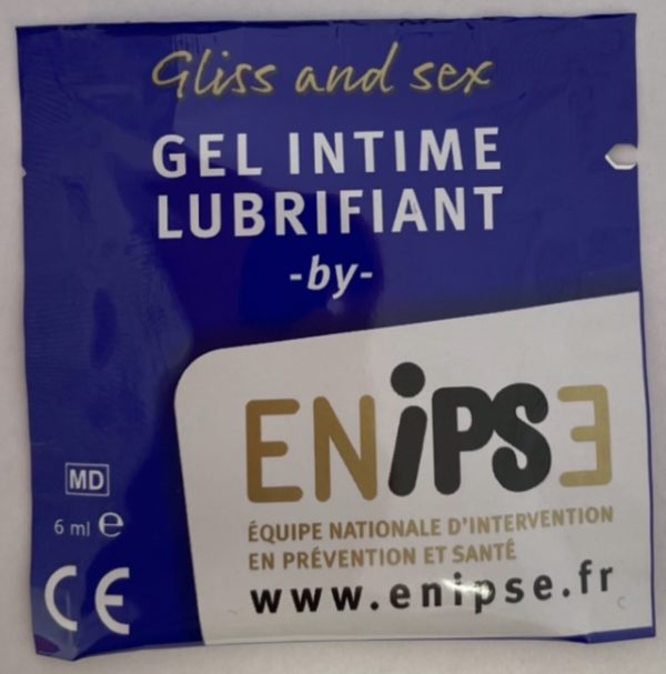 ENIPSE-Gel en Dosette lubrifiante – Produit non sponsorisé - Carton de 500 unités - Emballage spécial saunas